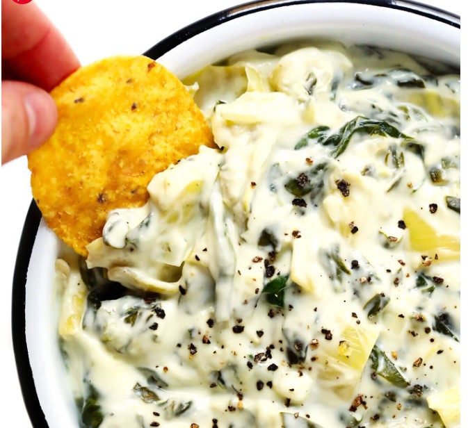 Image of Slow Cooker Spinach Artichoke Dip